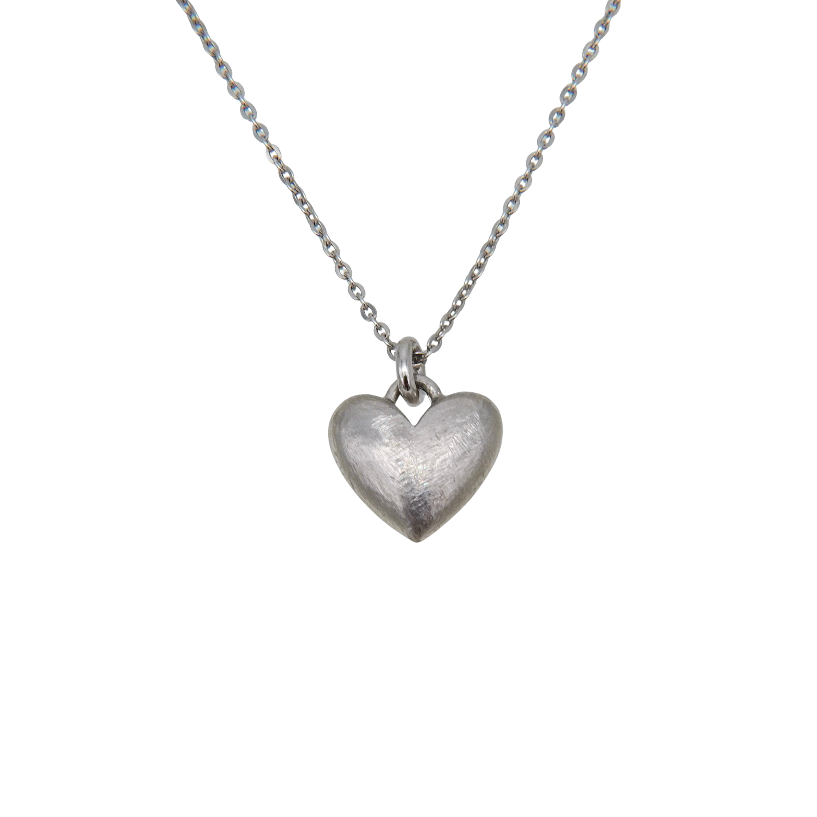Silver necklace SMP7 ハートネックレスs – unigem
