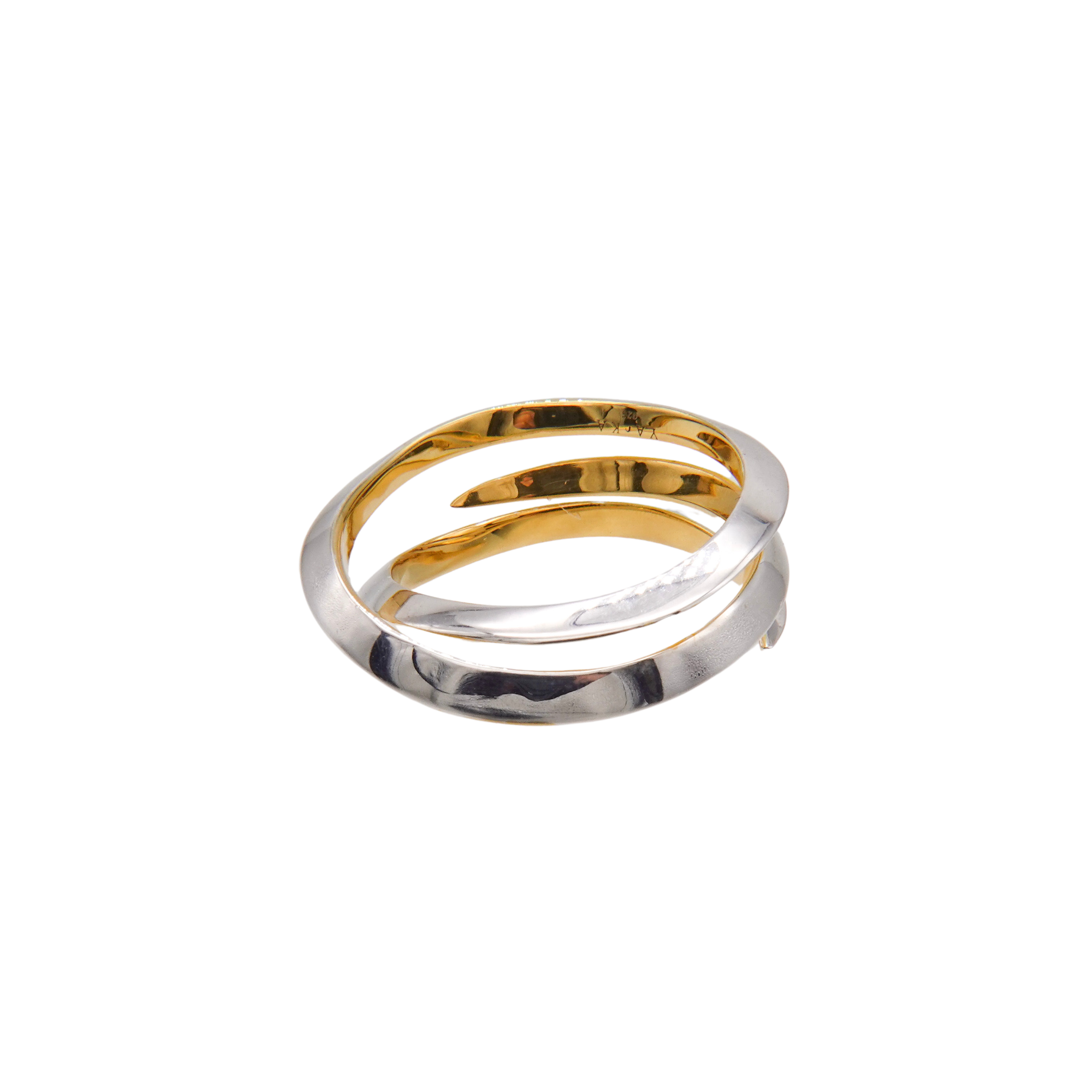 triangle irregular twist ring – unigem