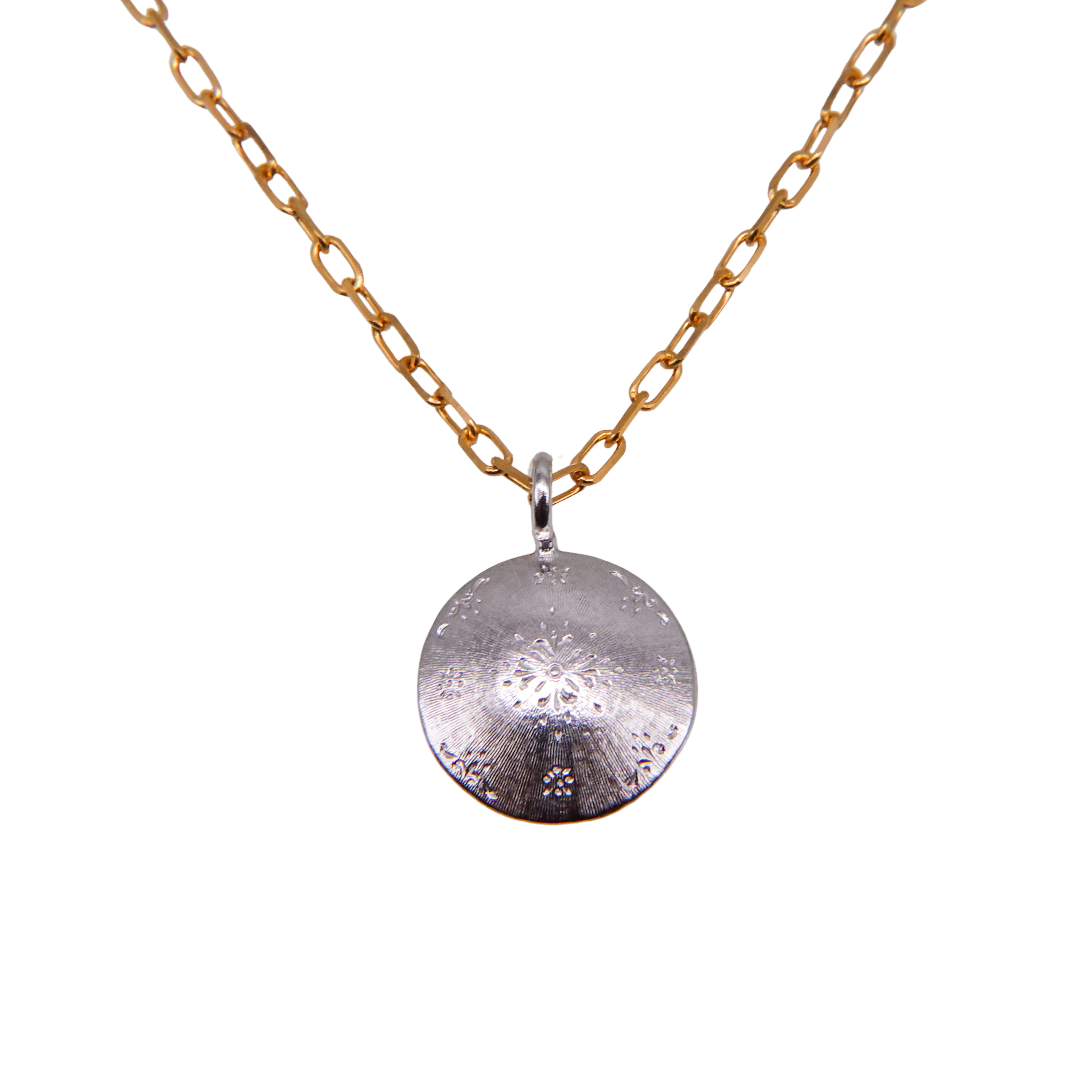 kudana-fleur-de-lis-silk-like-engraving-necklace – unigem