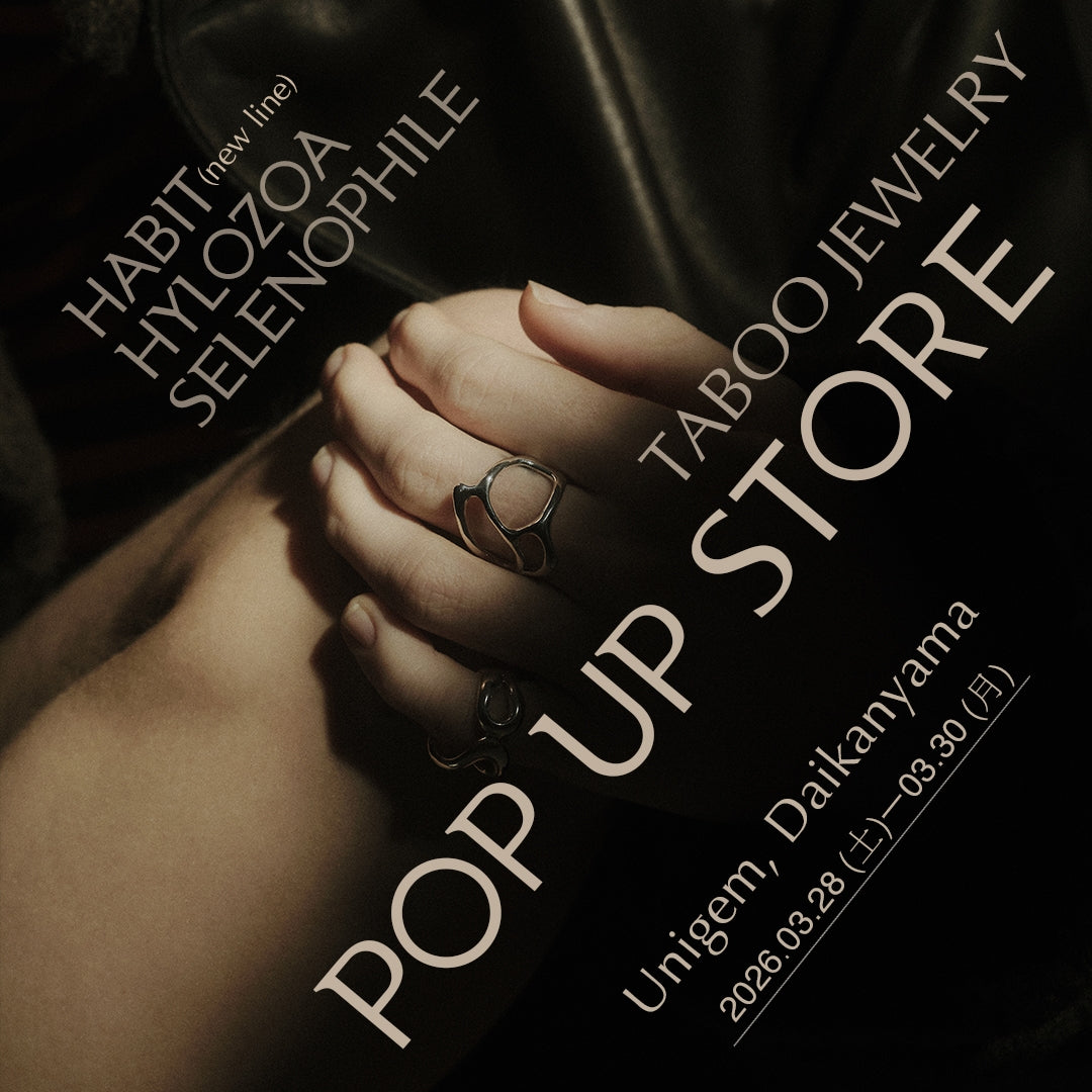 【POPUP】TABOO jewelry POPUP STORE