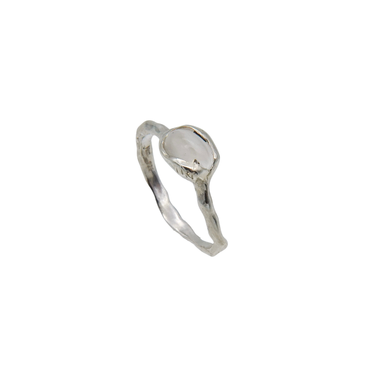 moon stone ring