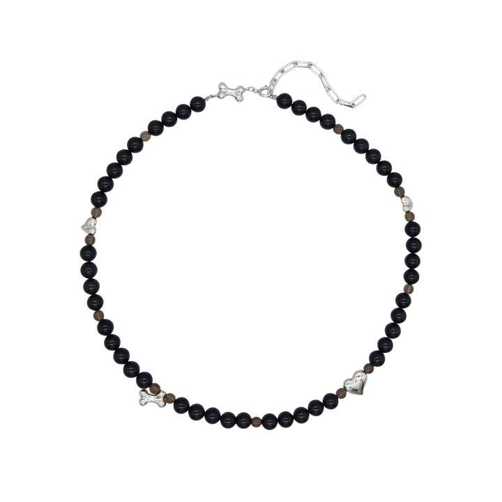 RE:PARTS / The Gem Necklace (Black)