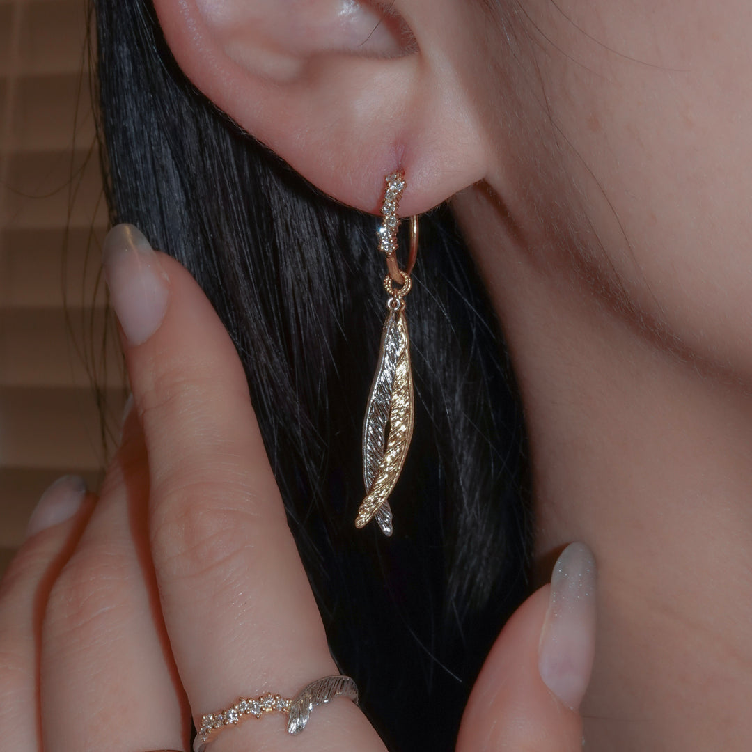 1985_mimosa leaf charm YG II