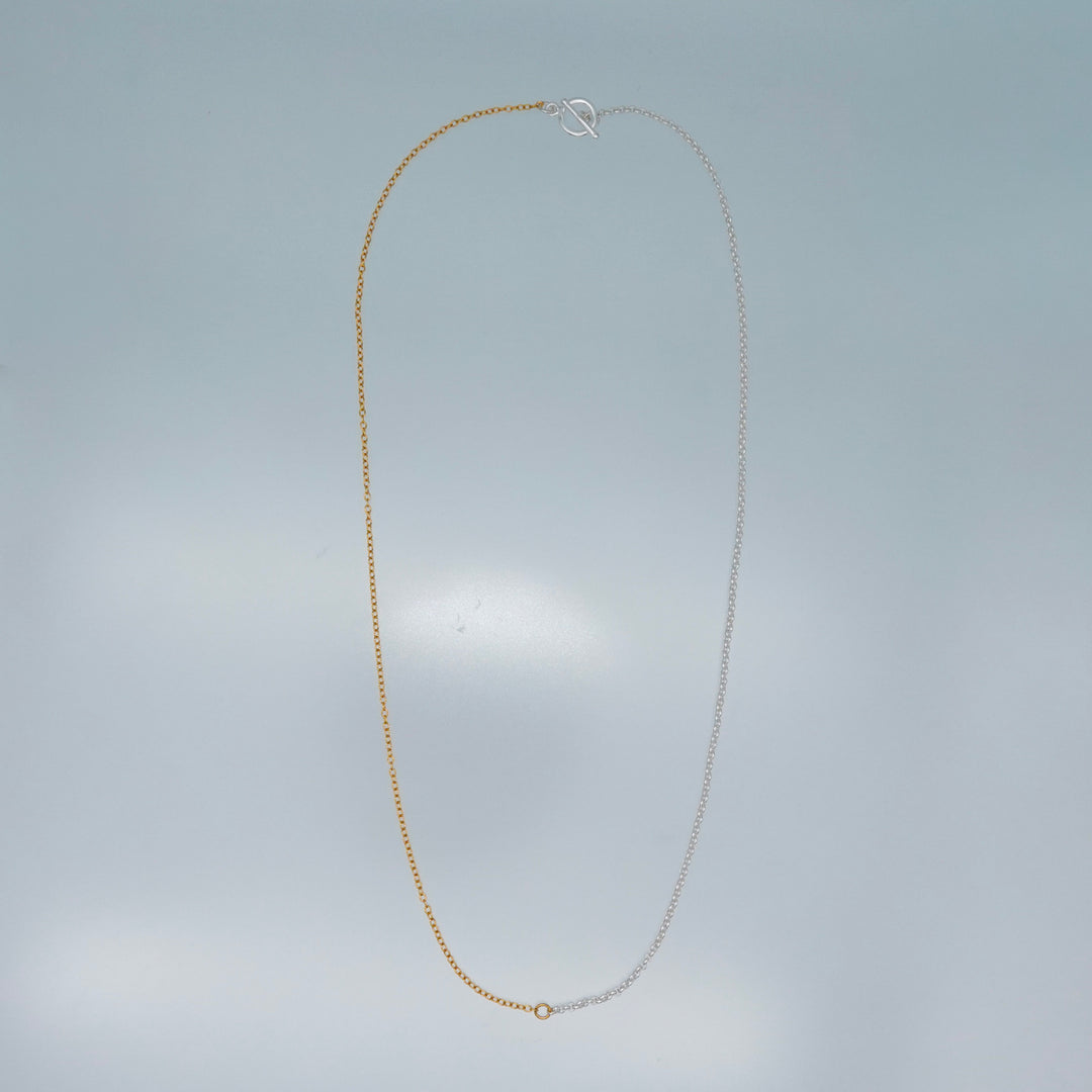 Bicolor Line Neckless