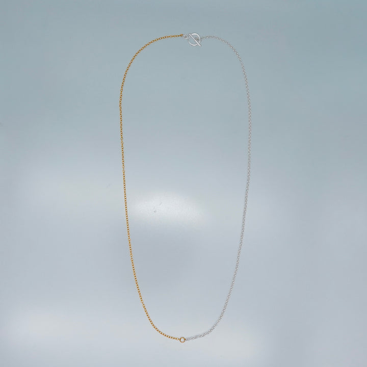 Bicolor Line Neckless