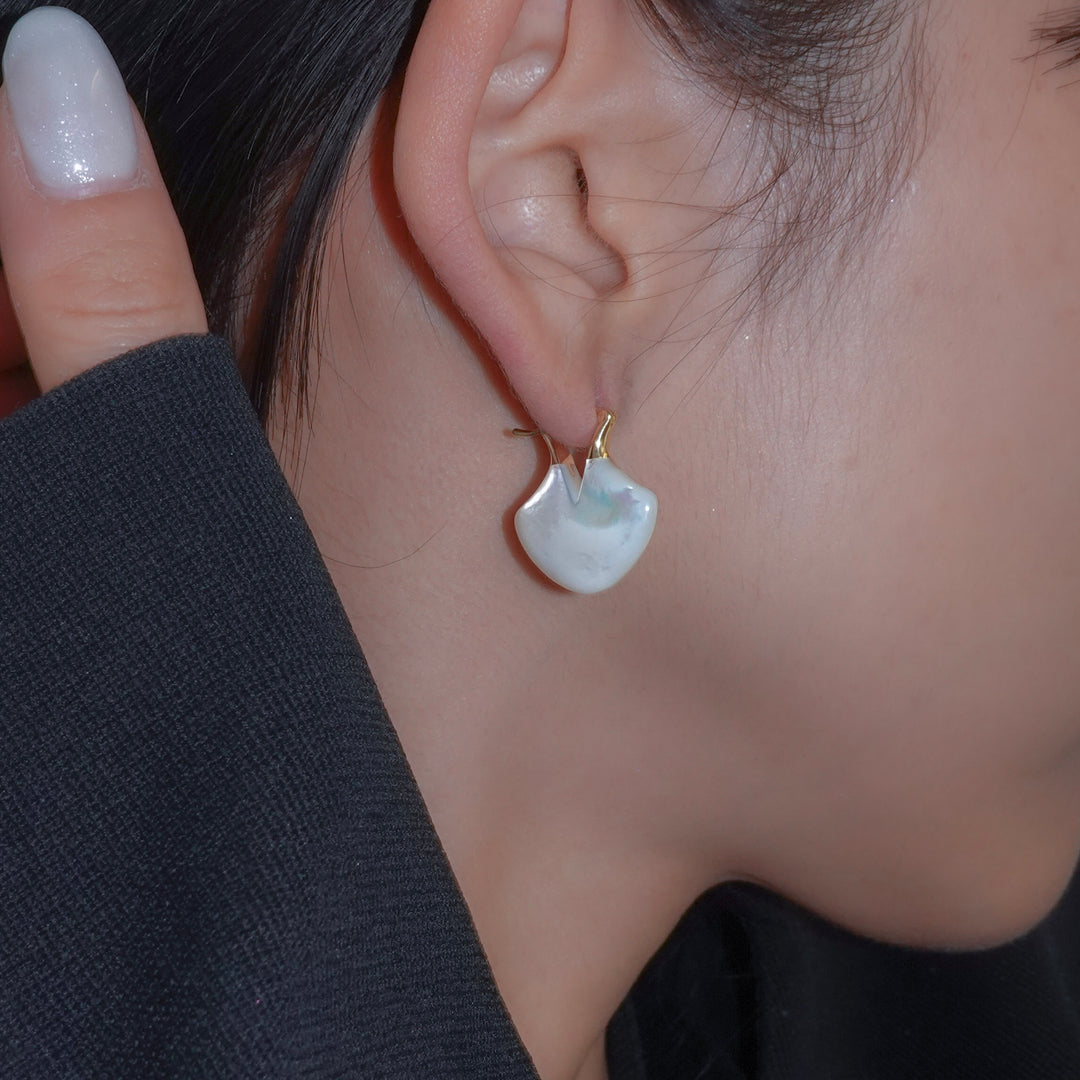 STONE ROTUS K18 EARRINGS