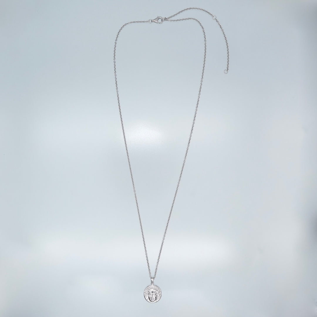 Silver Coin necklace