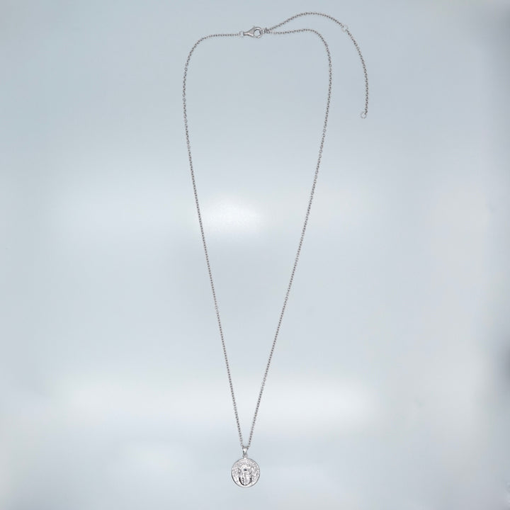 Silver Coin necklace