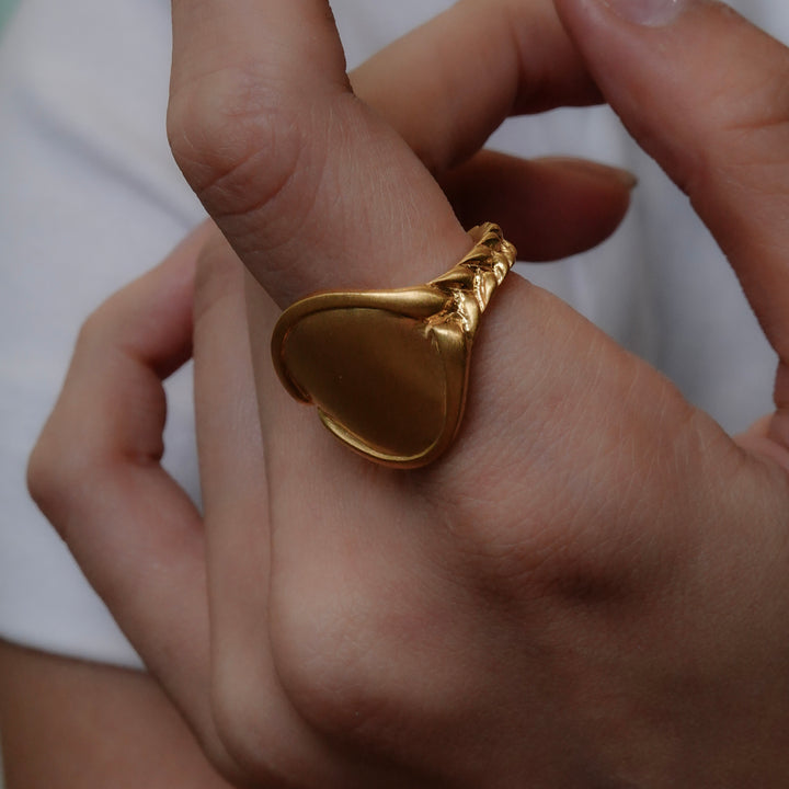 Signet Plate Ring