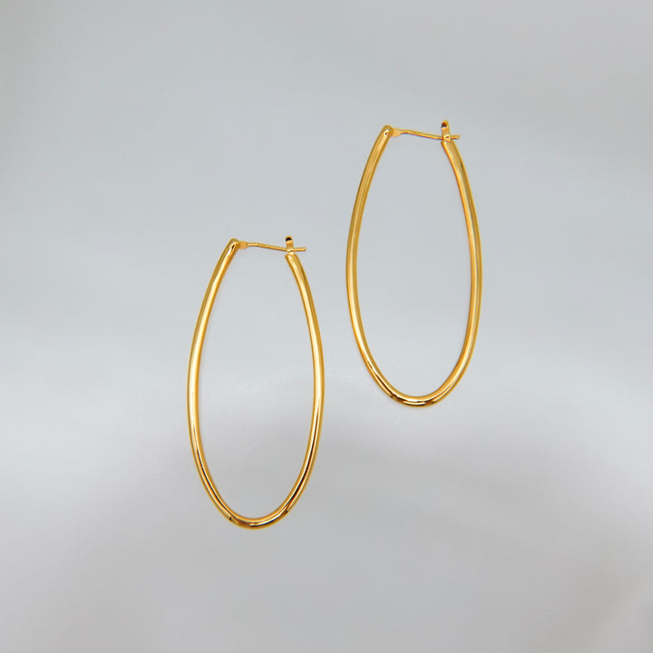 Gold pierced earrings GMA17 ピアス
