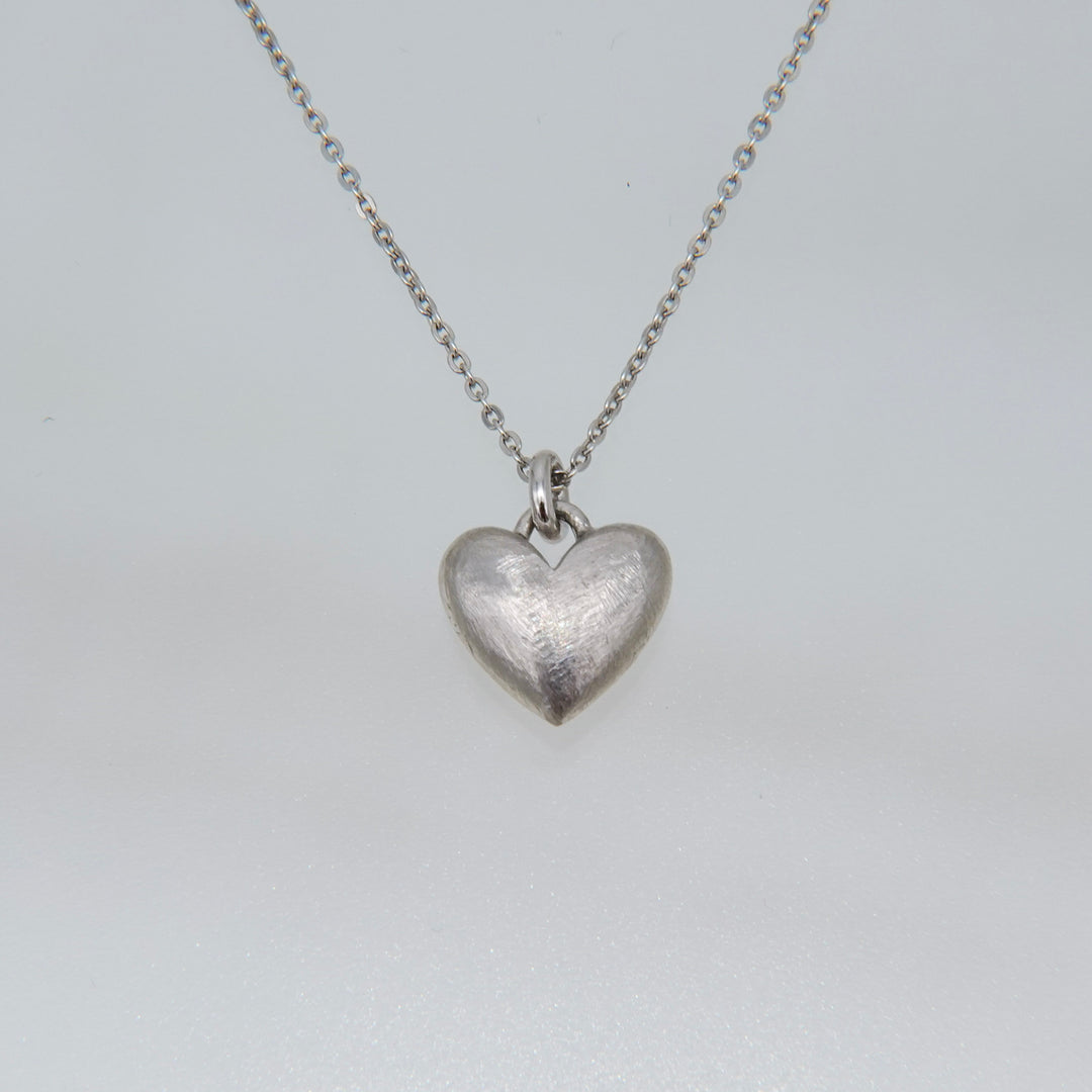 Silver necklace SMP7 ハートネックレスs