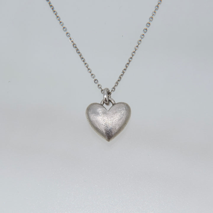 Silver necklace SMP7 ハートネックレスs