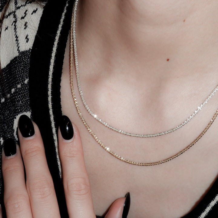 FLASH NECKLACE VERMEIL