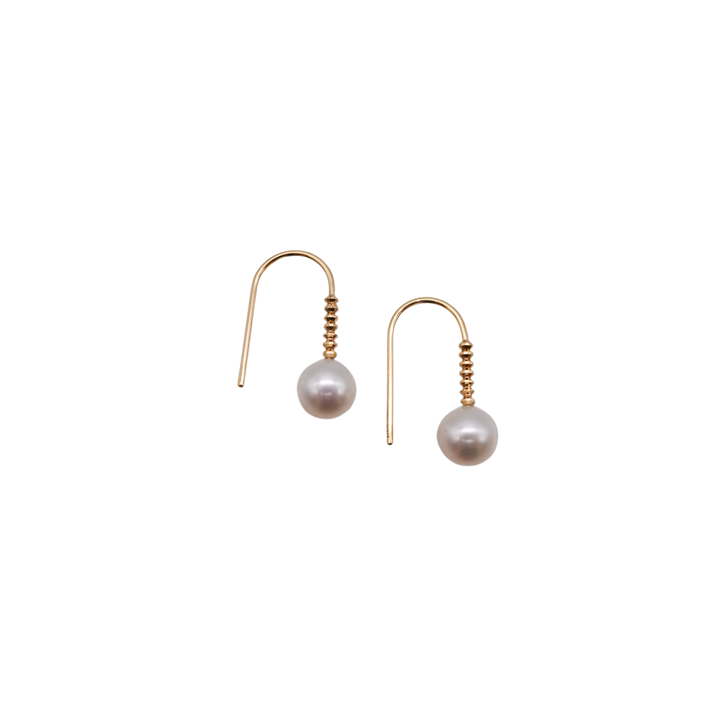 18K Akoya Shimmer Earrings