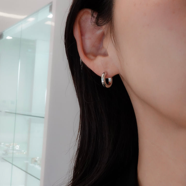 Silver earclip SME18 イヤリング