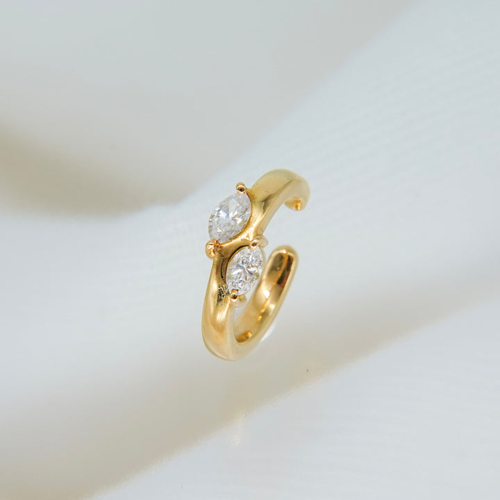 marquise ear cuff