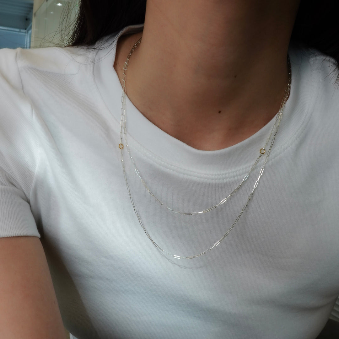 Particulas line 2way Neckless