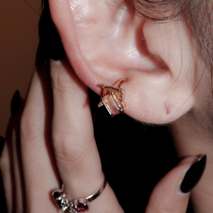 アウトサイダーイヤーカフ(アメトリン)