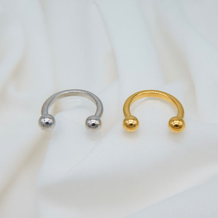 double ball ring small