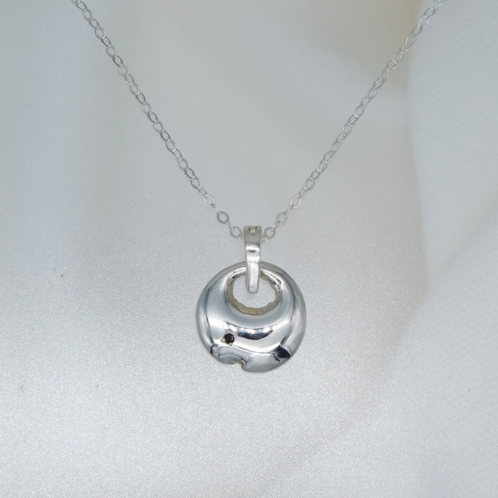 Charm Necklace-Full Moon