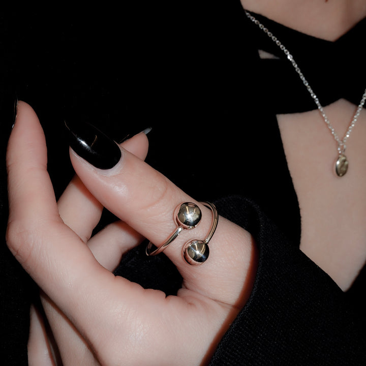 "Ball" ring (SILVER)