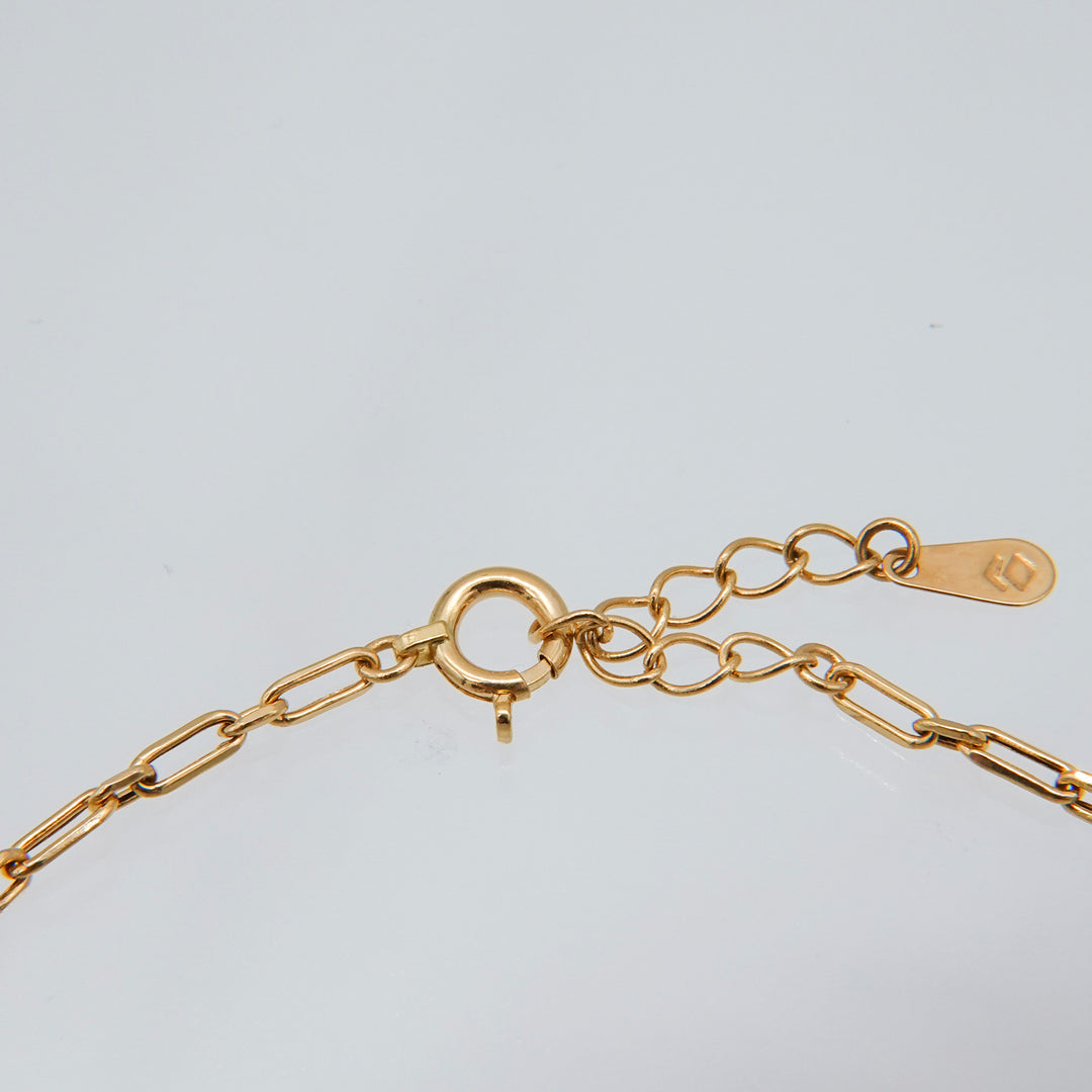 BLANCE 18K Amethyst Greengarnet Bracelet