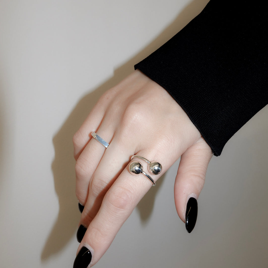 "Ball" ring (SILVER)