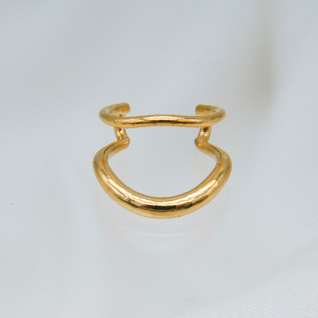 YU-KIN DOUBLE HEART SET RING