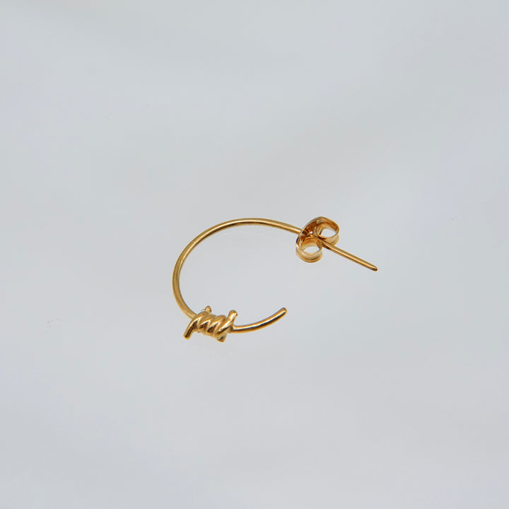 有刺鉄線ピアス