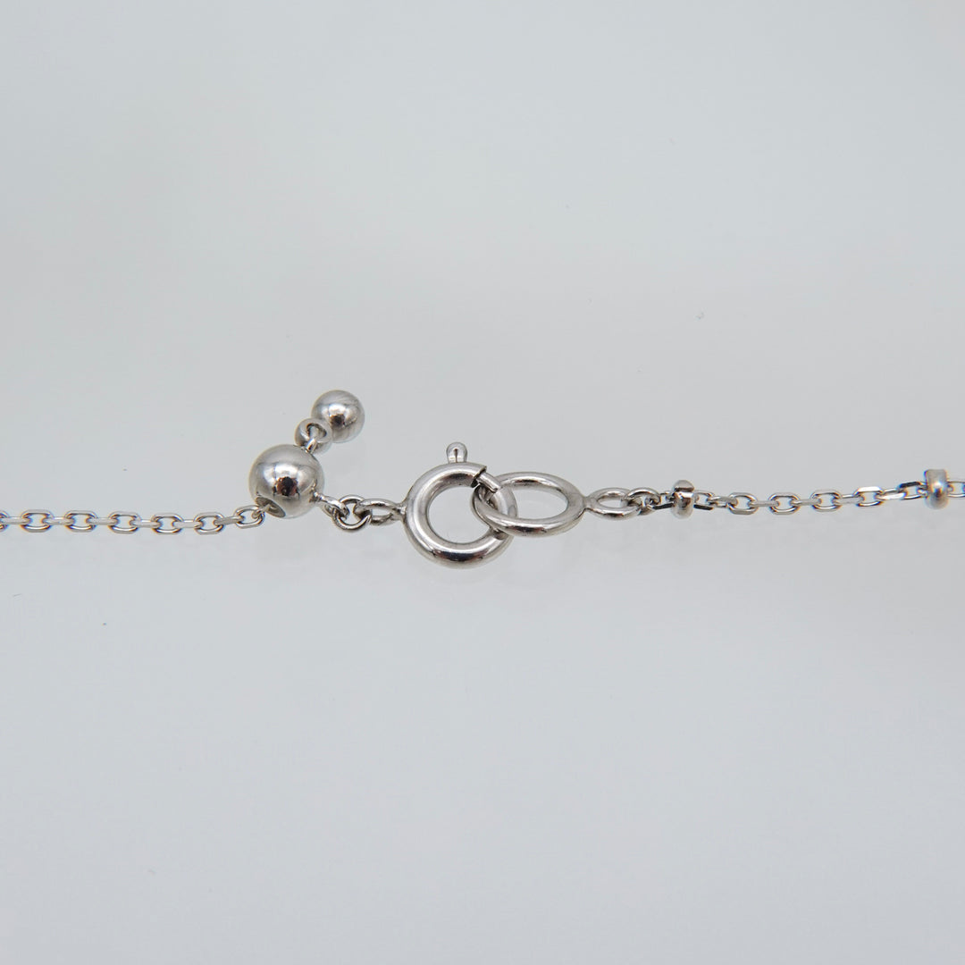 Silver necklace SMP6 ハートネックレス