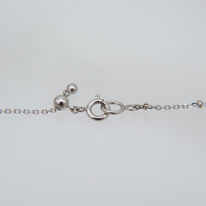 Silver necklace SMP6 ハートネックレス