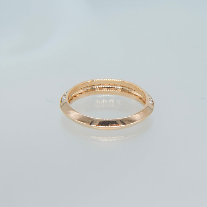 Prism Single Ray Ring -【Lab Grown Diamond】