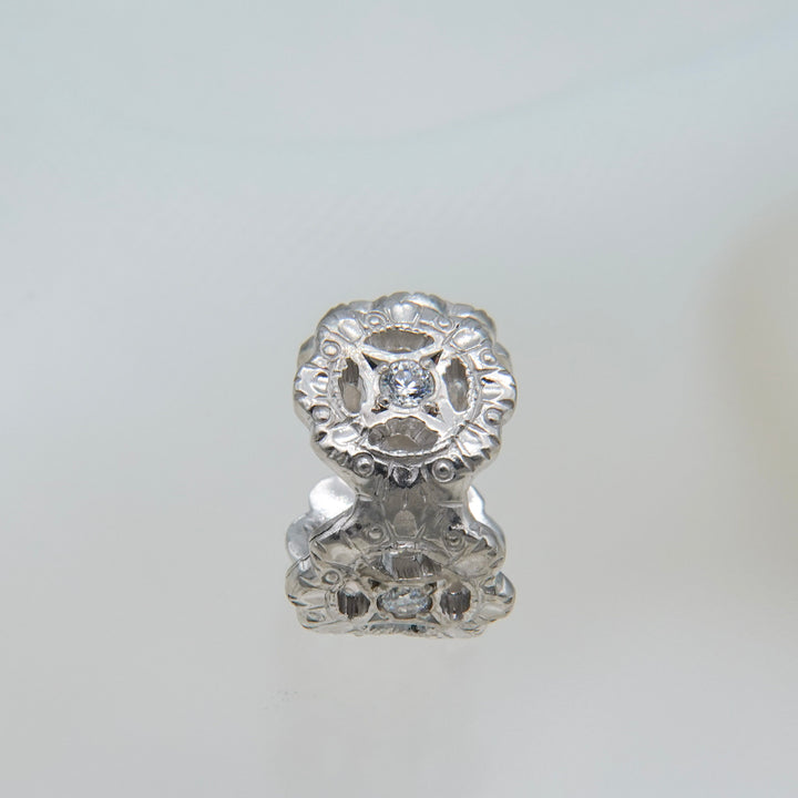 フィレンツェ彫りフラワーイヤカフ(RGP)