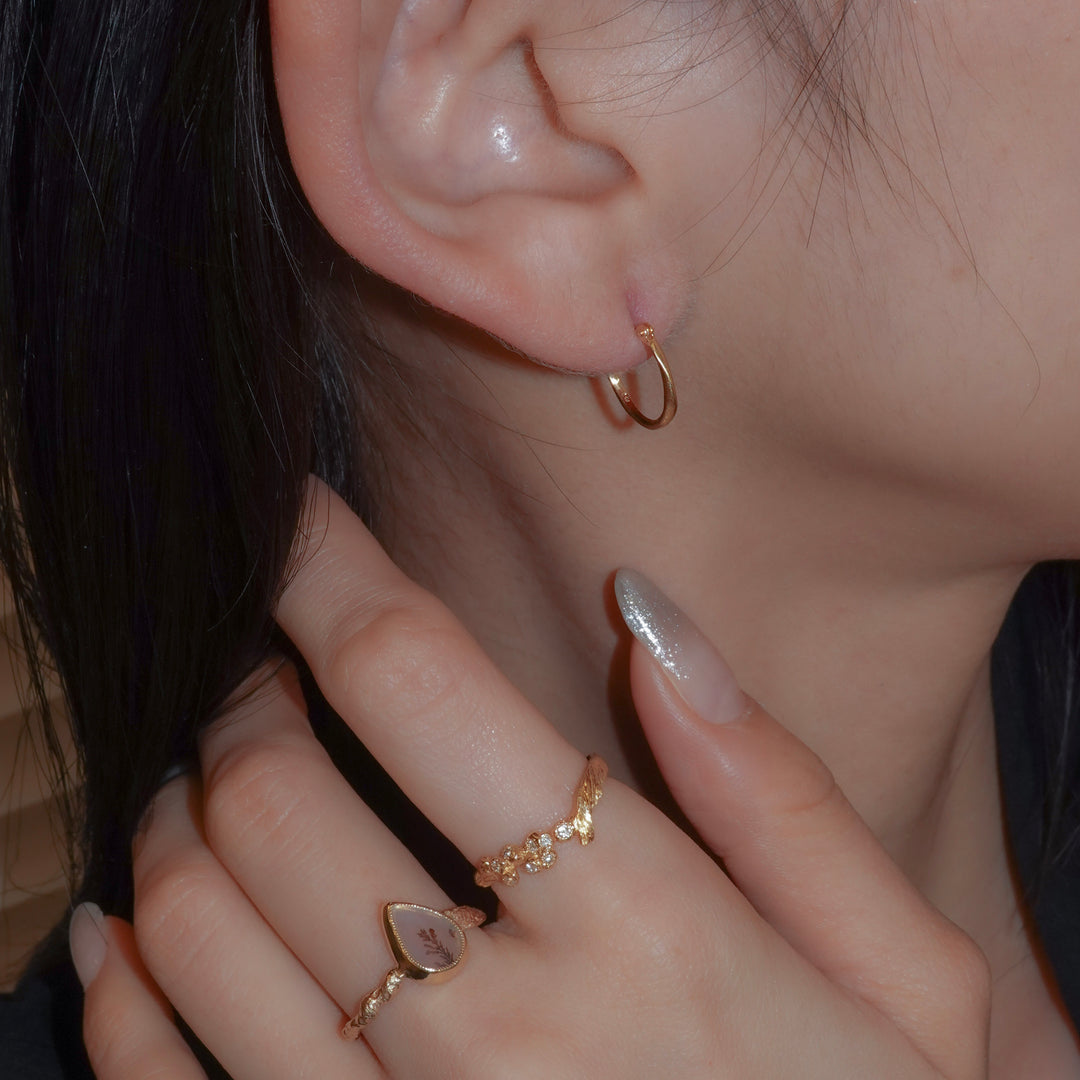 1981_mimosa hoop earrings I