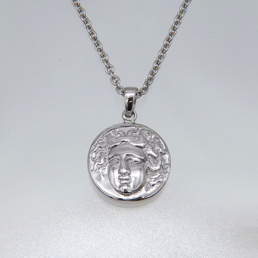 Silver Coin necklace