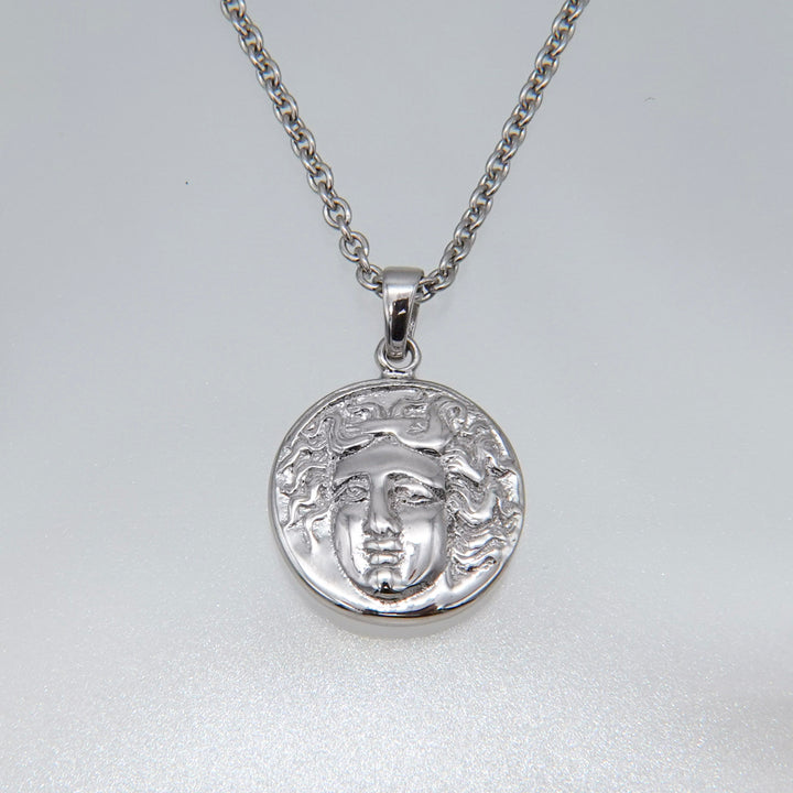 Silver Coin necklace