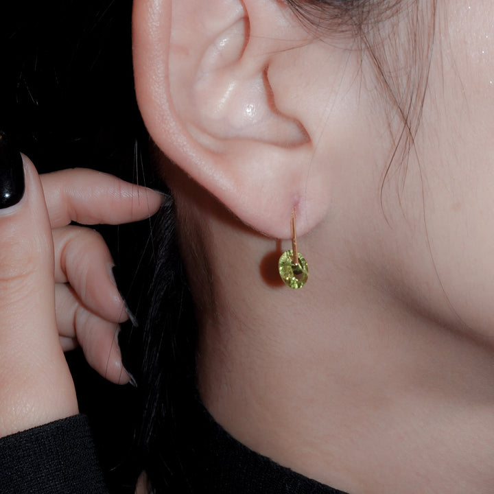 CANDY Peridot Pierced Earring