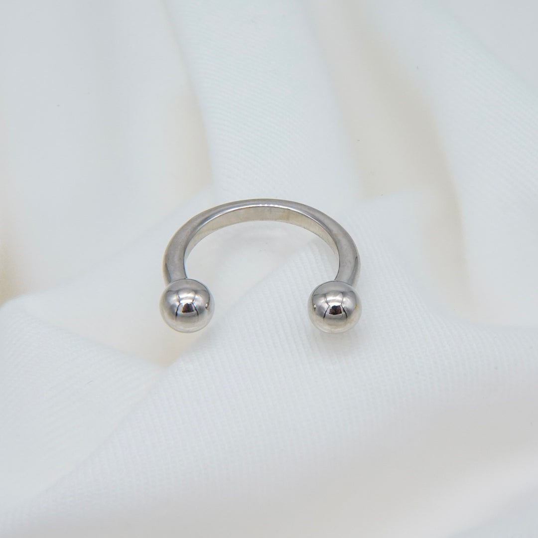 double ball ring small