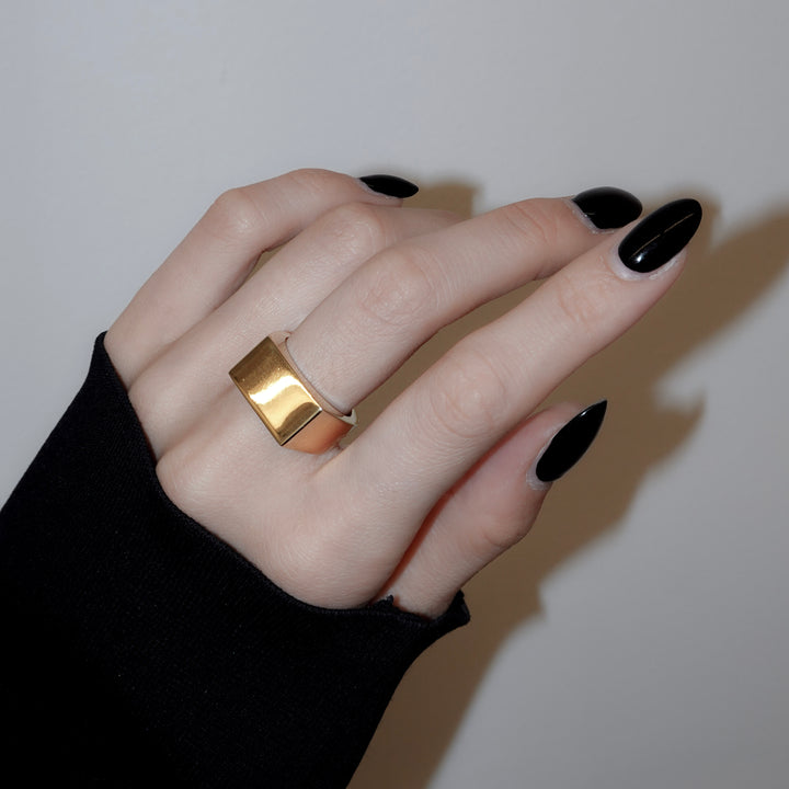 "Proto" signet ring (GOLD)