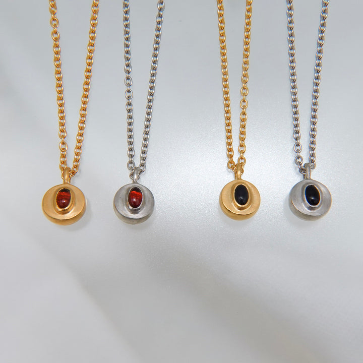 ball gem necklace