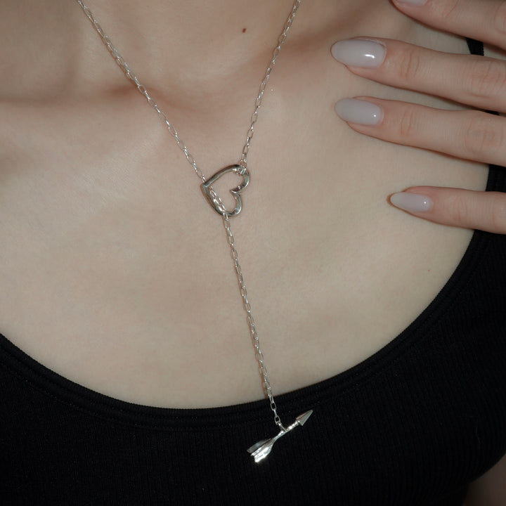 ハート＆アローネックレス