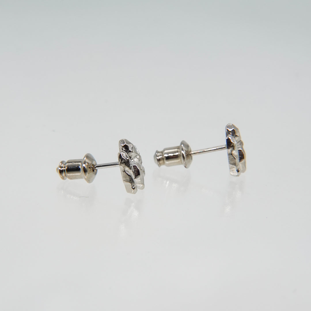 Mountain pierced earrings