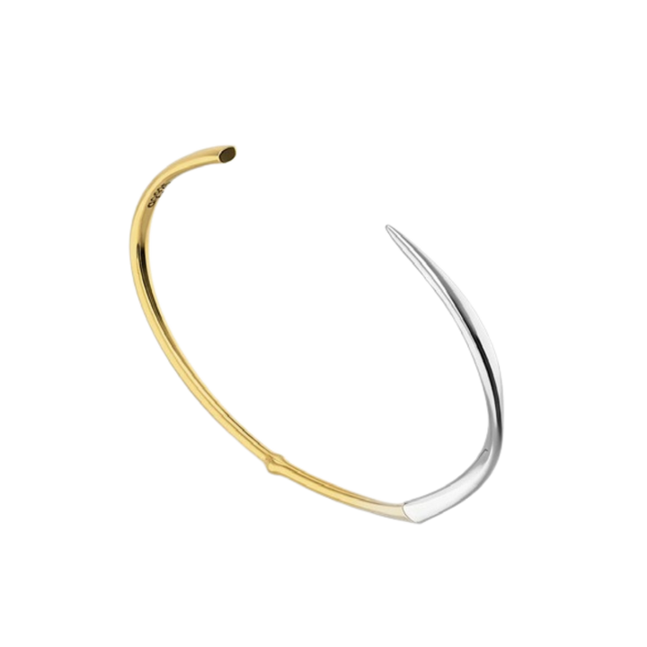 Bicolour Grass C-Bracelet
