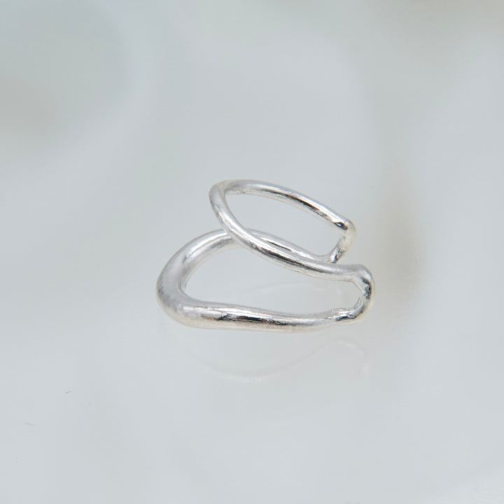 YU-KIN DOUBLE HEART SET RING
