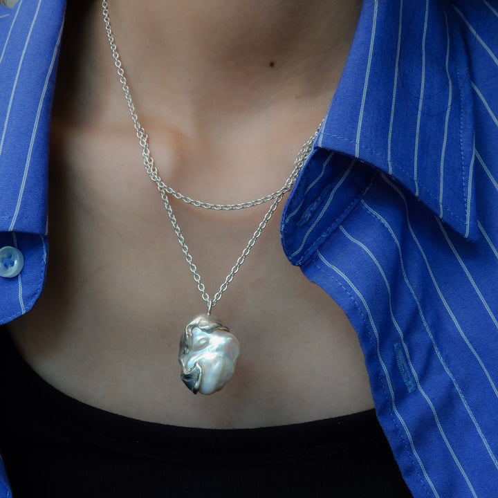 EROSION - Keshi Necklace (Short)
