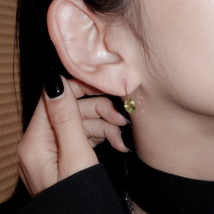 CANDY Peridot Pierced Earring