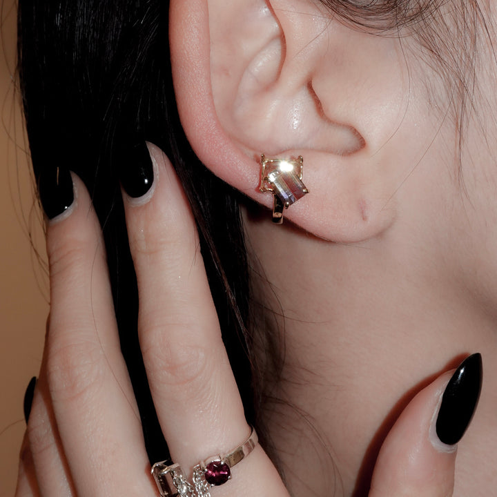 アウトサイダーイヤーカフ(アメトリン)