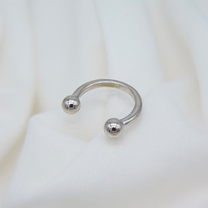 double ball ring small