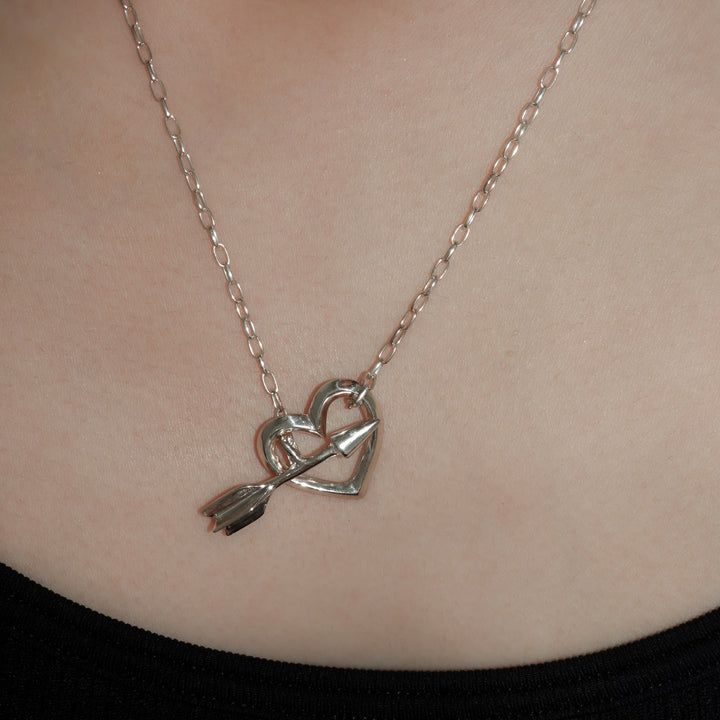 ハート＆アローネックレス