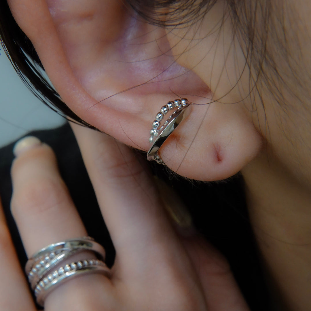 Silver Ear Cuff イヤーカフ SMG1